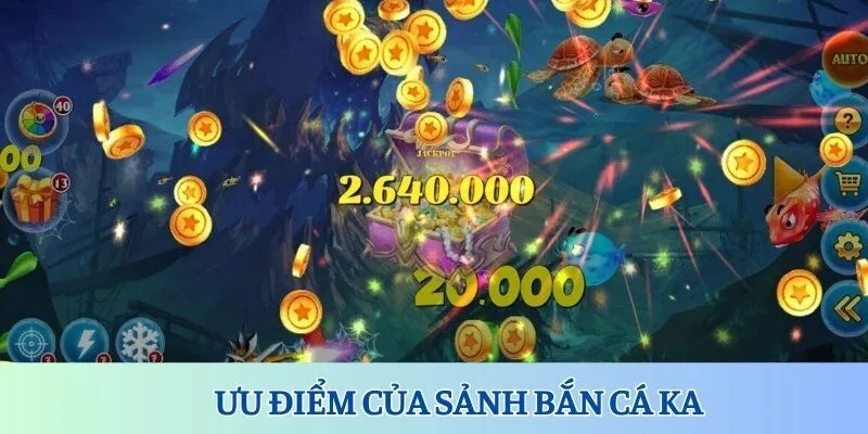 KA Bắn Cá PG88 - Tụ Điểm Giải Trí Thú Vị Và Đẳng Cấp 3 Ưu điểm của sảnh KA bắn cá PG88